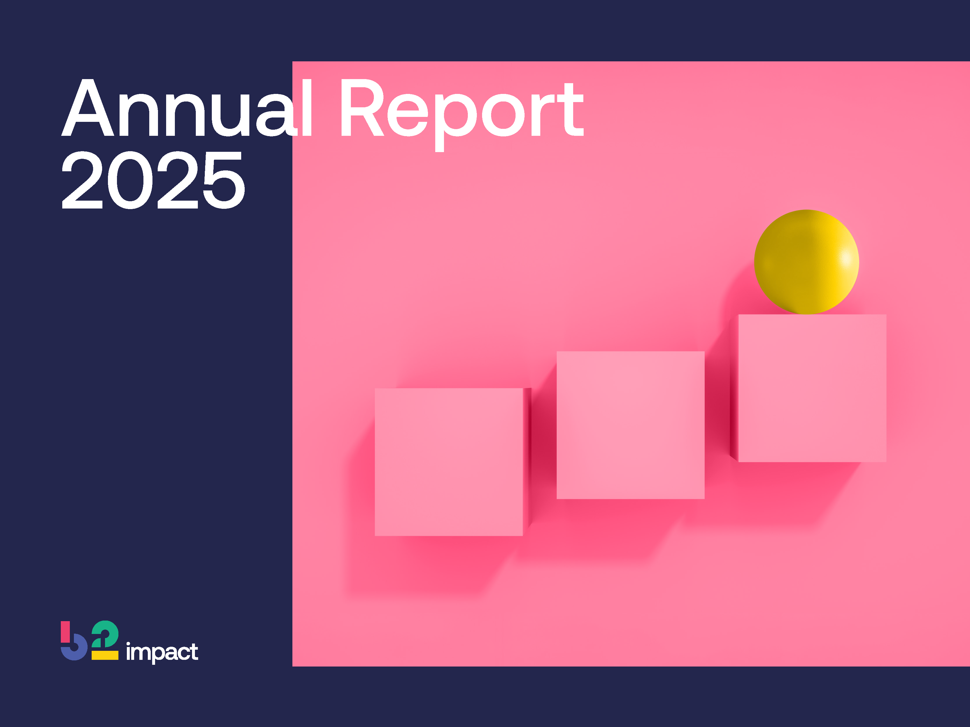 Front page of annual report 2025
