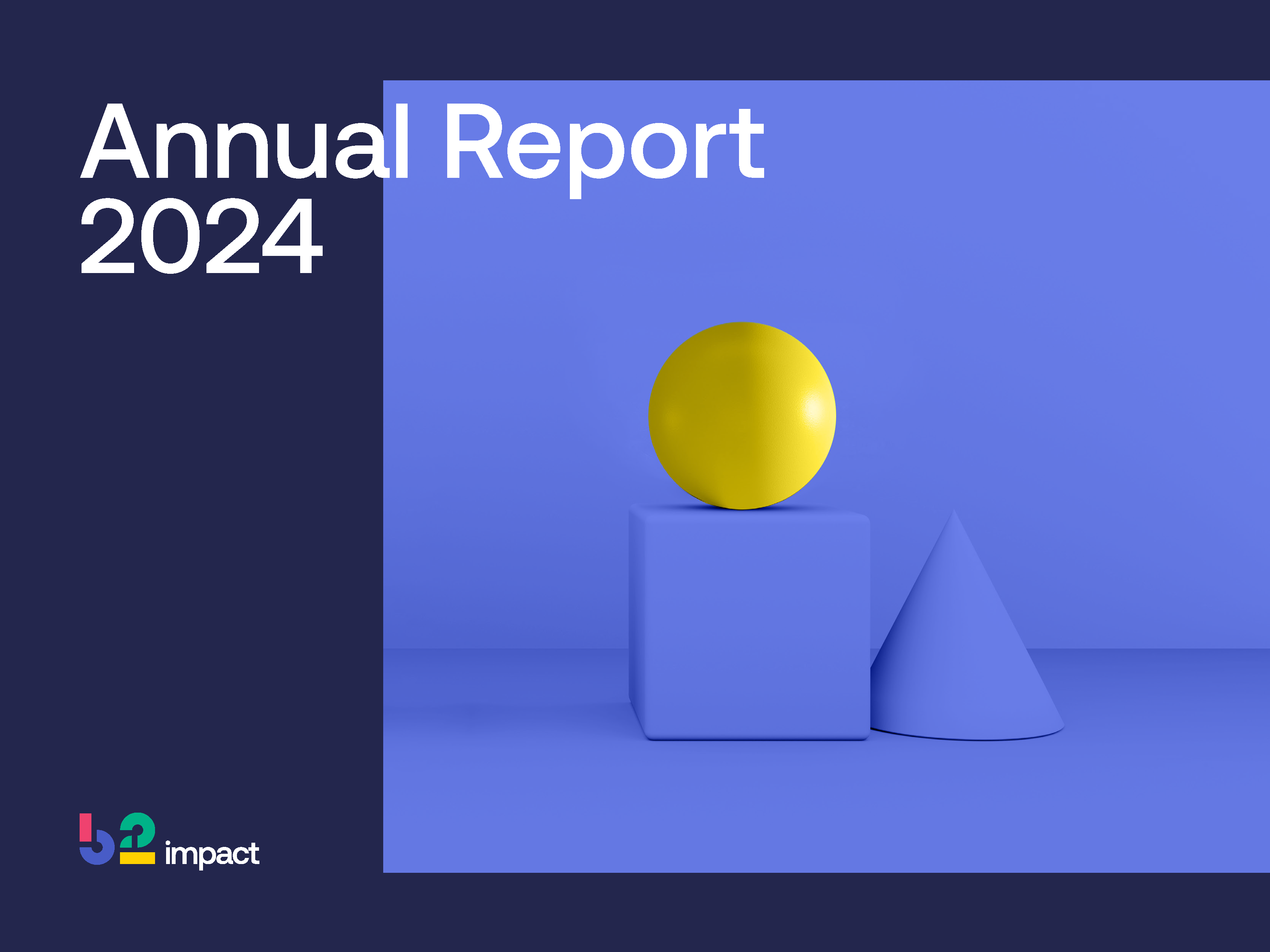 Front page of annual report 2024